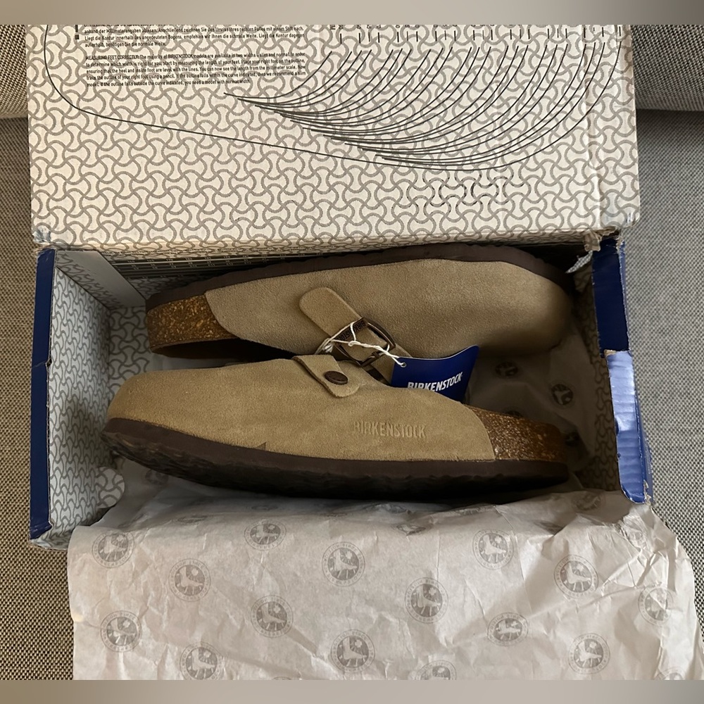 Birkenstock Boston Clog Taupe